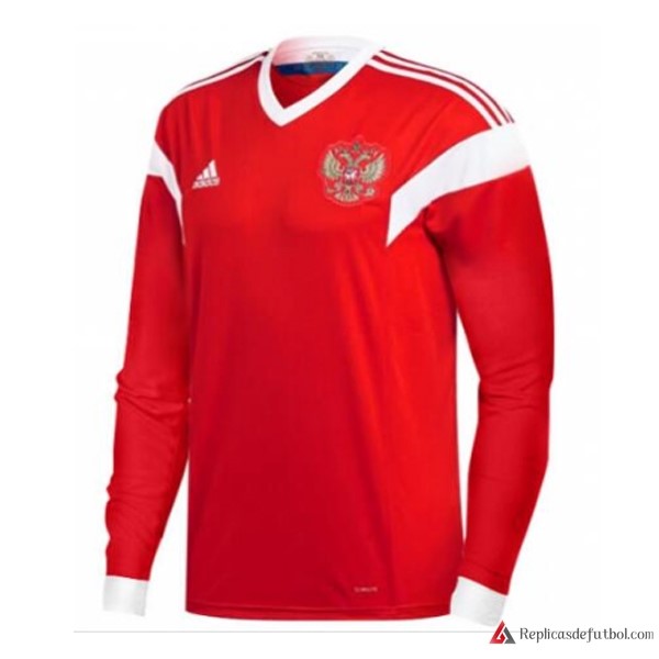Camiseta Seleccion Rusia Primera equipación ML 2018